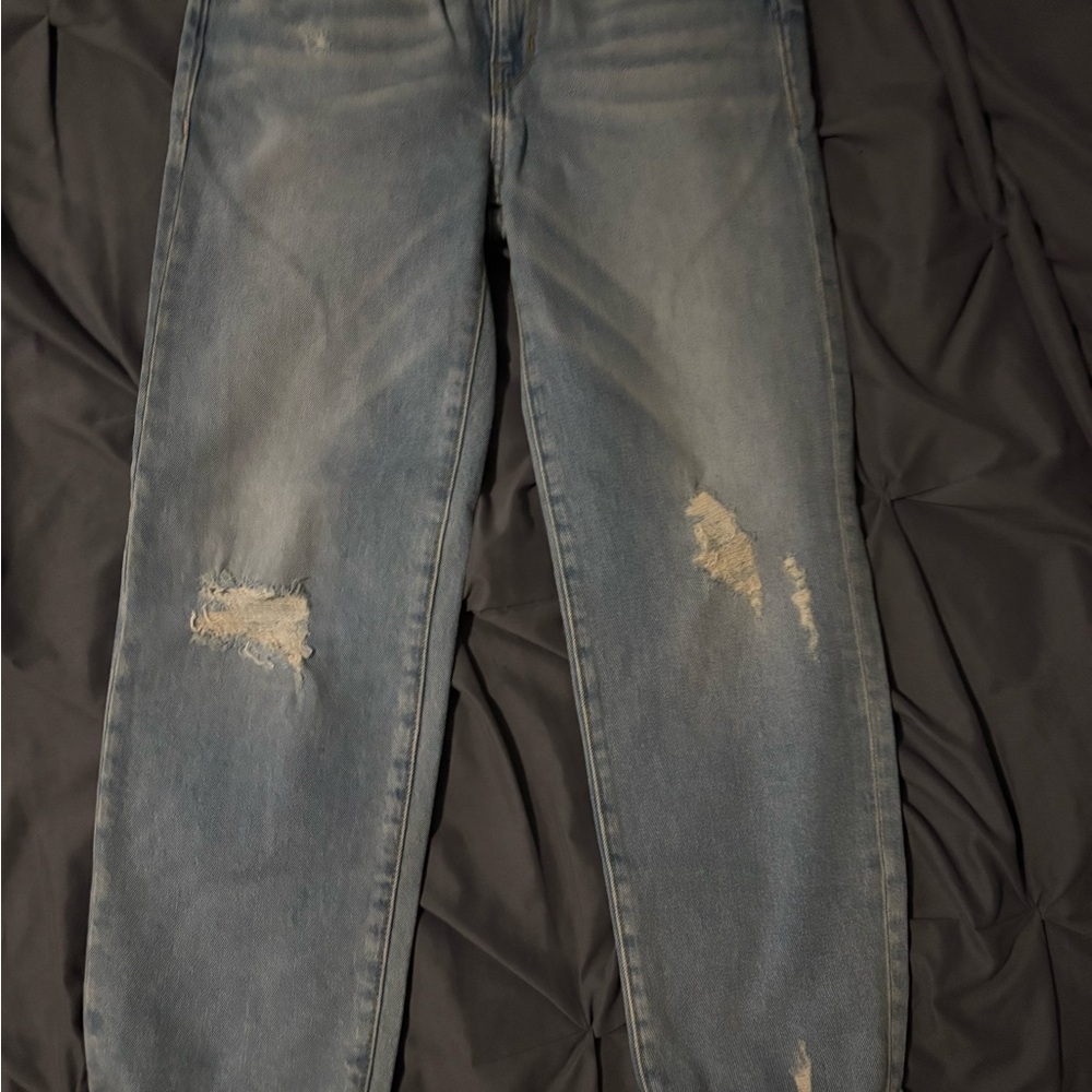 DKNY Blue Straight Leg Jeans